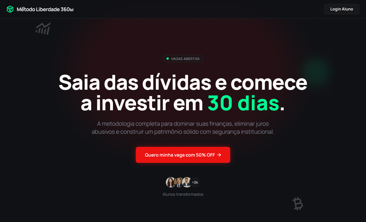 Método Liberdade 360º - Desktop View